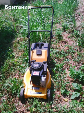 Бензинова косачка за трева с кошница., снимка 2 - Градинска техника - 51081511