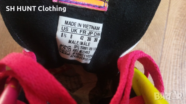 Adidas Adipure 11Pro AG Purple/White Размер EUR 42 / UK 8 бутонки естествена кожа 32-14-S, снимка 18 - Футбол - 52228568