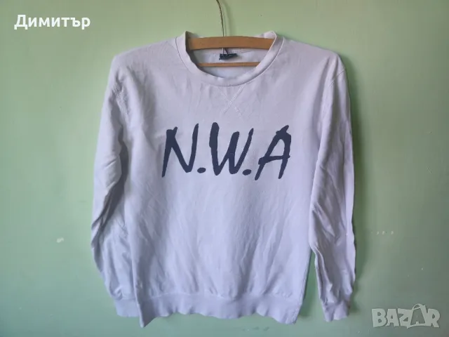 N.W.A блуза rap hiphop wear L gangsta wu tang dr.dre snoop dog официална хипхоп, снимка 1 - Блузи - 46984704