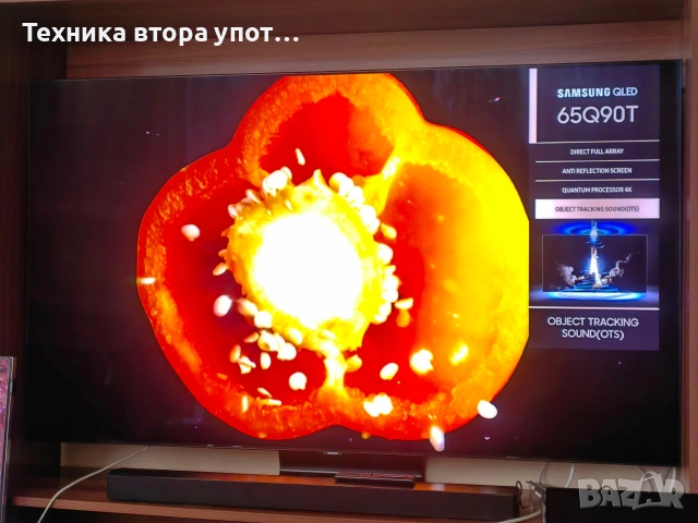 Телевизор Samsung QE65Q90T , снимка 5 - Телевизори - 53653982