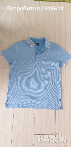 Hugo Boss Mercerised Cotton Mens Size 50/L  ОРИГИНАЛНА Тениска!, снимка 8 - Тениски - 45671582