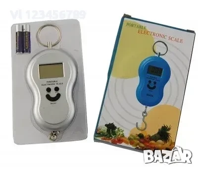 Електронна везна за ловци и рибари - до 40 кг/10 гр