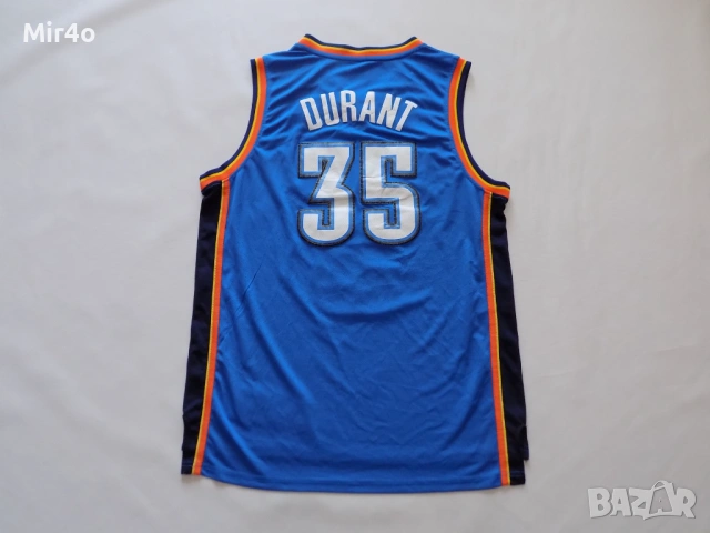 баскетболен потник oklahoma city kevin durant adidas екип блуза тениска фанела худи мъжки оригинал L, снимка 2 - Спортни дрехи, екипи - 39976158