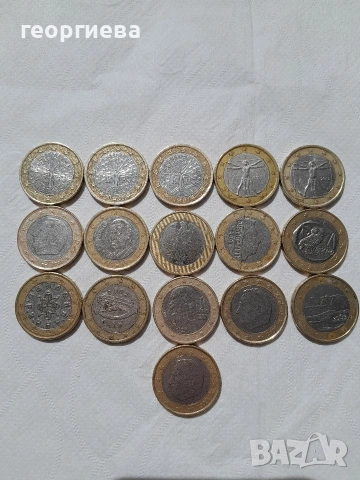 интересни 1 евро за колекционери, снимка 2 - Нумизматика и бонистика - 54097775