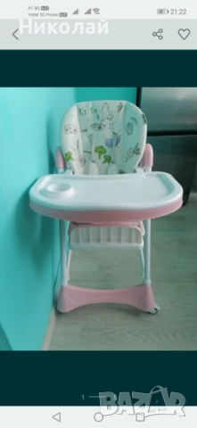 Столче за хранене Chipolino Бамбино, снимка 5 - Столчета за хранене - 54283387