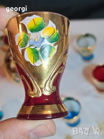 сервиз Bohemia с позлата , снимка 4 - Сервизи - 52431379