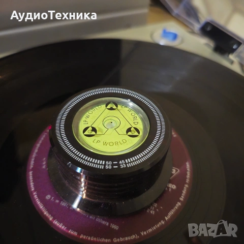 Клампа за грамофон/нова/запечатана 50Hz LP, снимка 12 - Грамофони - 54258620