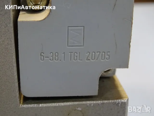 пневматичен блок wmw DDR StGK04/0413 Pneumatic Valve 10Bar 24VDC, снимка 5 - Резервни части за машини - 47674445