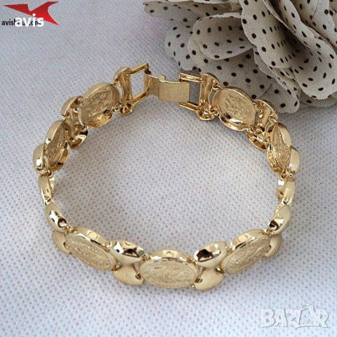 Гривна с 14К златно покритие 234854