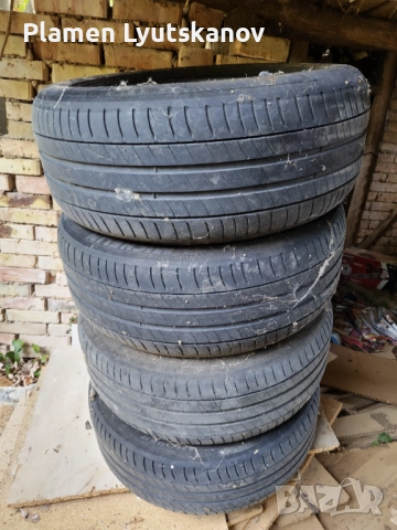 4 броя летни гуми рунфлат Michelin 225 / 50 R17 4-5 mm грайфер, снимка 2 - Гуми и джанти - 51633230