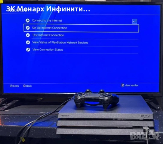 SONY PlayStation 4 Pro (CUH-7216B) 1TB /с джойстик/, снимка 4 - PlayStation конзоли - 54184916