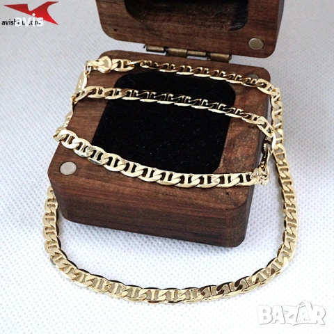 Синджир с 14К златно покритие 254578