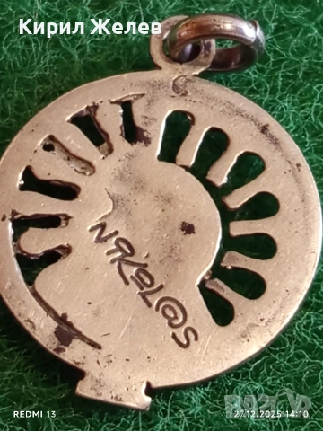 Сребърен медальон КОКОПЕЛИ бог на плодородието и духа на музиката в Индианските племена 41896, снимка 5 - Колиета, медальони, синджири - 52911693