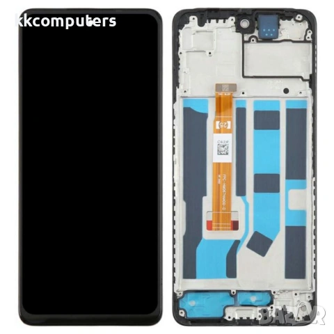 LCD Дисплей и Тъч Скрийн с Рамка за Oppo A60 4G
