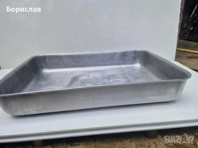 Алуминиева тава с неръждаеми дръжки, снимка 7 - Съдове за готвене - 49689818