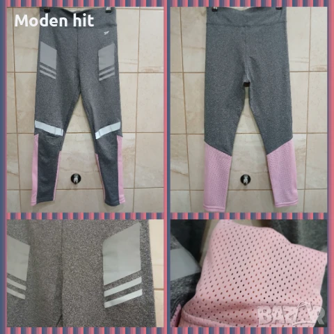 Нови и отлични дамски спортни клинове с висока талия, снимка 4 - Клинове - 36351453