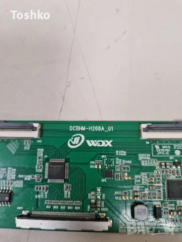 NEO LED-43M22 FHD SMART TCON DCBHM-H268A_01 PANEL PT430CT02-3, снимка 2 - Части и Платки - 50348401