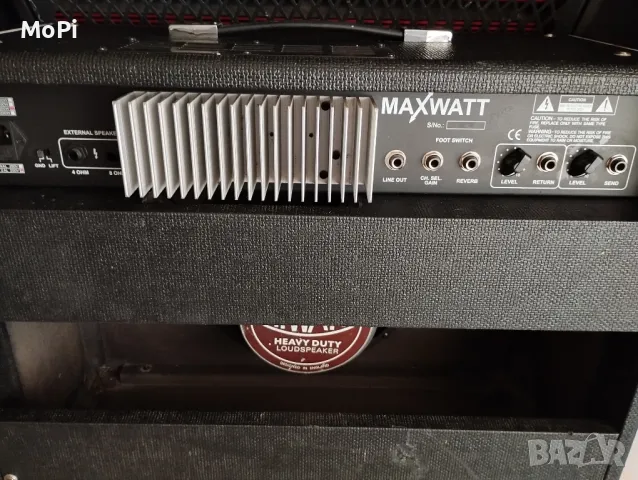 HIWATT maxwatt G100 - китарен комбо усилвател, снимка 6 - Китари - 47169319