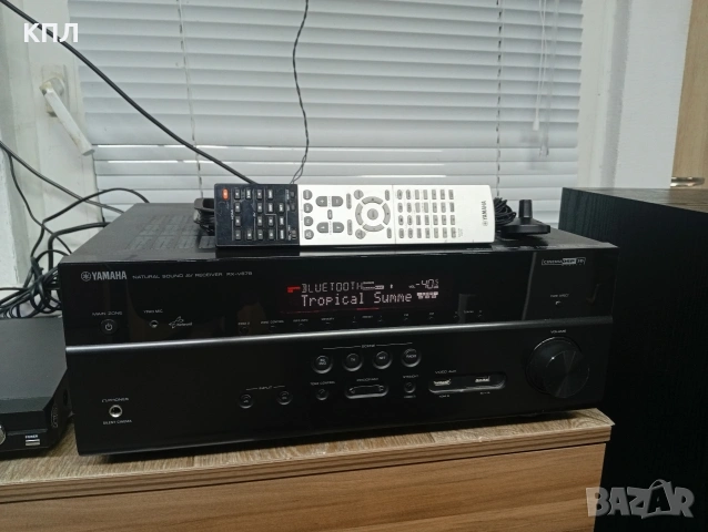 7.2 канален ресивър YAMAHA RX-V 679 Bluetooth 4K Wi-fi , снимка 3 - Ресийвъри, усилватели, смесителни пултове - 53611083