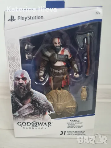 God of War Kratos фигура / статуетка 15,2см Playstation Неразпечатана, снимка 1 - Аксесоари - 48822546