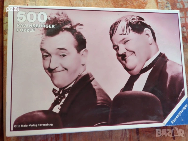 Пъзел "Lauer and Hardy” Ravensburger 1986г. 500 части