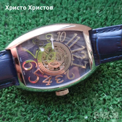 Мъжки луксозен часовник FRANCK MULLER GRAND CENTRAL , снимка 1 - Мъжки - 46884324