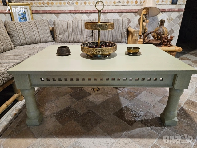 дървена маса, снимка 4 - Маси - 53557564