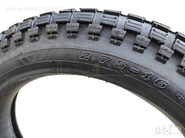 Външна гума 2.75-16 NYLON (OFF Road), снимка 2 - Гуми и джанти - 52463883