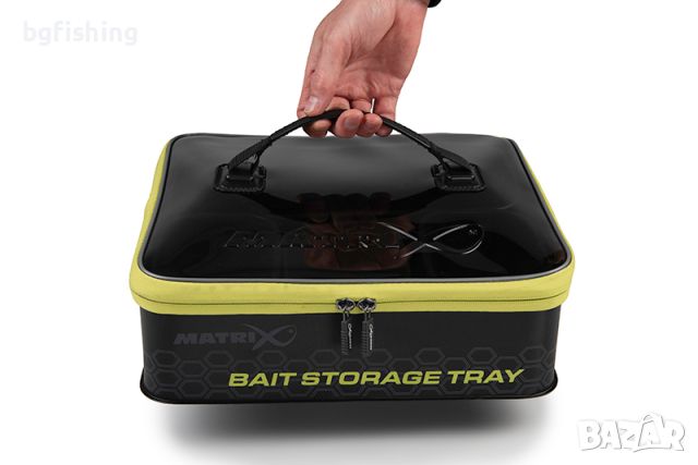 Чанта с кутии за стръв Matrix EVA Bait Storage Tray, снимка 5 - Екипировка - 45449788