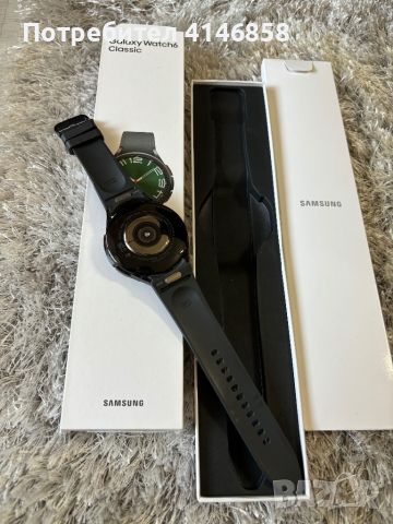 Samsung galaxy watch 6 classic 47mm , снимка 5 - Смарт гривни - 46414414