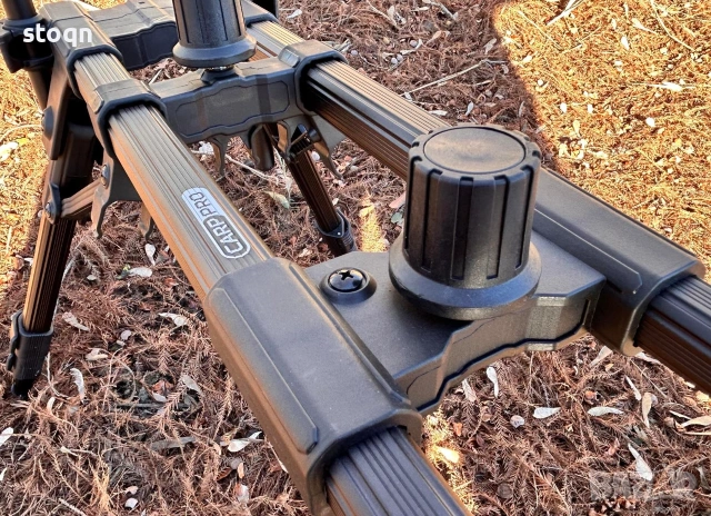 Шаранджйиска стойка за 3 броя въдици , снимка 8 - Такъми - 53004525