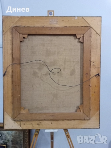 Алпийско Езеро Масло върху платно, снимка 10 - Картини - 52145966