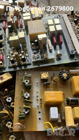 Електронна скрап. Платки. Кондензатори, снимка 8 - Друга електроника - 52837301