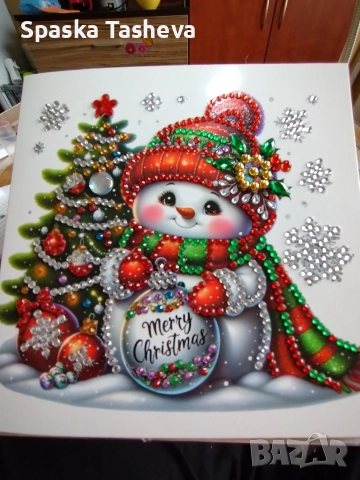 Коледни диамантени картички , снимка 14 - Други - 52764242