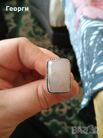 Пръстен с ахат