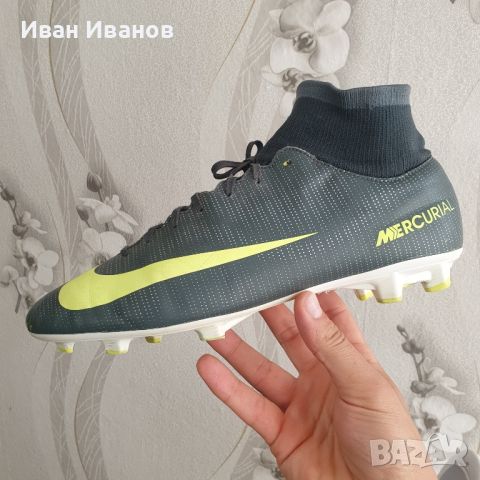 бутонки Nike Mercurial Victory VI CR7 DF FG номер 44,5-45, снимка 2 - Футбол - 46103868