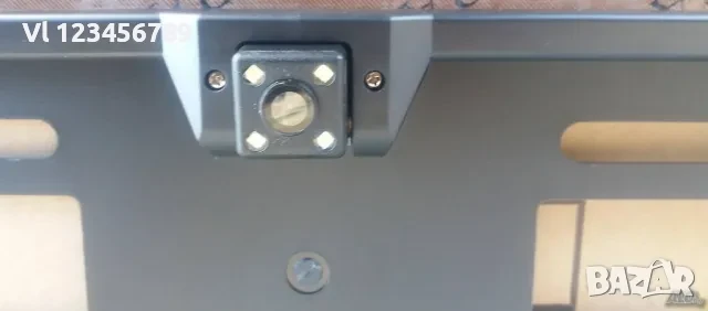Камера за задно виждане с рамка за номера с 4LED нощен режим XH701, снимка 5 - Аксесоари и консумативи - 50749194
