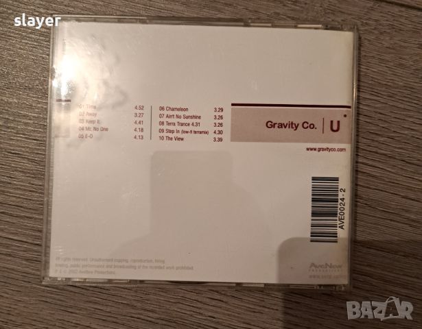 Оригинален диск Gravity Co, снимка 3 - CD дискове - 46460060
