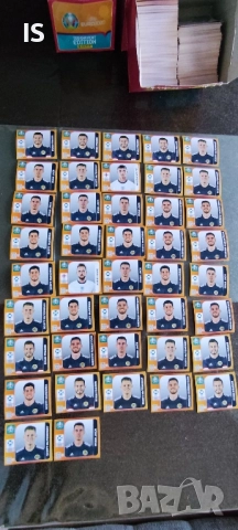 Колекция от над 1000 стикера UEFA Euro 2020, снимка 3 - Колекции - 51825801