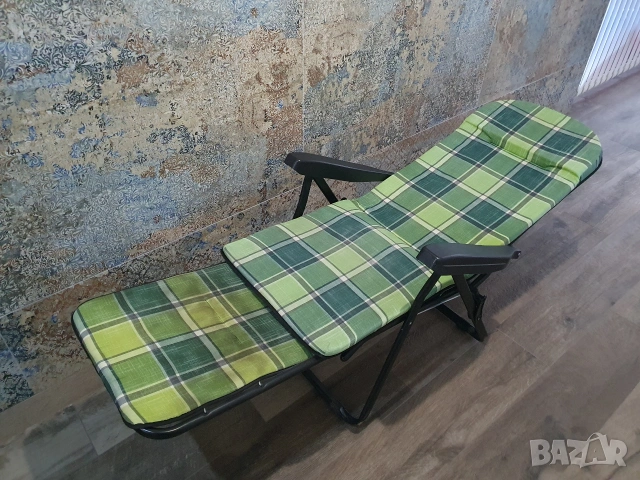 Градински стол / шезлонг, снимка 2 - Градински мебели, декорация  - 53164055