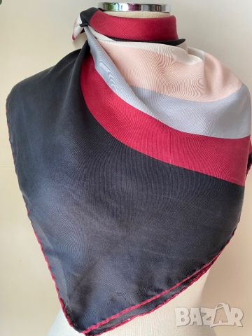 Копринен шал/ кърпа за глава, снимка 3 - Шалове - 45901551