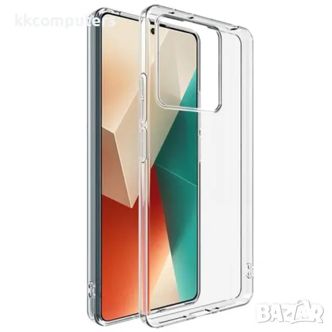 Калъф силикон Crystal /Прозрачен/ за Xiaomi Redmi Note 13 Pro 5G Баркод : 3131850