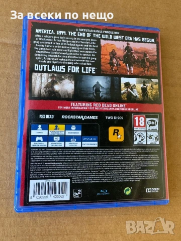 Игра Red Dead Redemption 2 за Playstation 4 , ps4 , плейстейшън 4, снимка 3 - Игри за PlayStation - 51328302