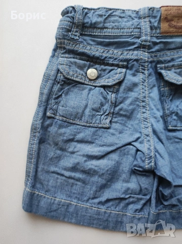 GAP baby - 18-24м - 92см - Дънкови Бермуди / Къси Панталони, снимка 4 - Панталони и долнища за бебе - 53478535