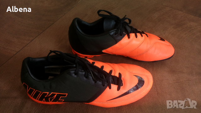 NIKE Astro Turf Leather Football Boots Размер EUR 40 / UK 6 стоножки за футбол 141-14-S, снимка 2 - Спортни обувки - 45063593