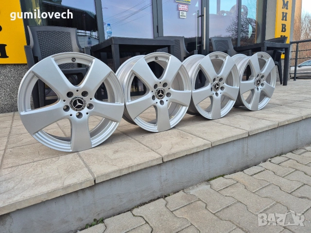Оригинални Джанти Мерцедес C-Klasse W205-17 цола 2020г., снимка 3 - Гуми и джанти - 53697521