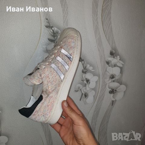 маратонки ADIDAS SUPERSTAR 80S PK  номер 45 ,5- 46, снимка 8 - Маратонки - 45196369