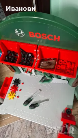 Детска работилница Bosch, 79 части, снимка 3 - Образователни игри - 48163375