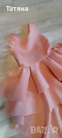 Красива елегантна рокля, снимка 2 - Детски рокли и поли - 52300192