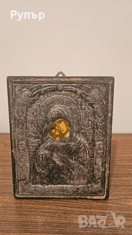 Голяма сребърна икона